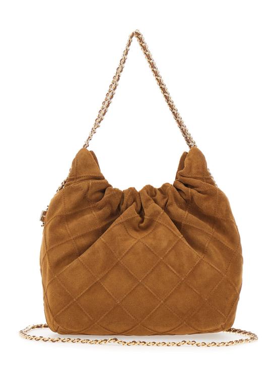 26SS 토리버치 플레밍 스웨이드 미니 체인 호보백 166066 BROWN - TORY BURCH