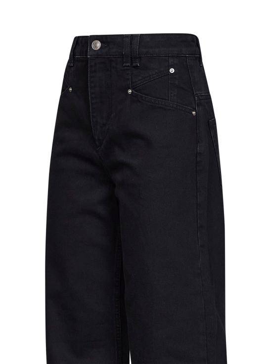 26FW 이자벨마랑에뚜왈 데님 팬츠 PA0052FBD1H02I02FK BLACK - ISABEL MARANT ETOILE