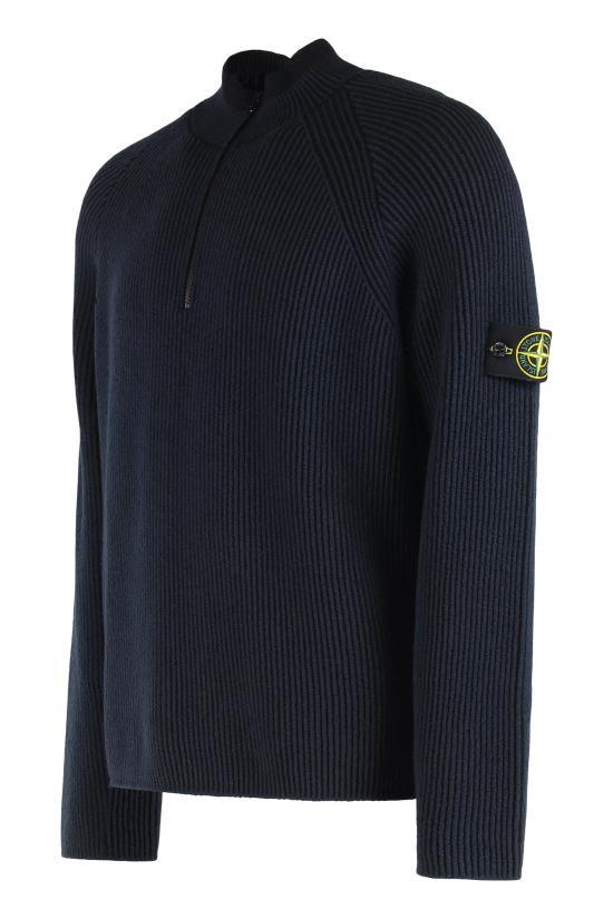 25FW 스톤 아일랜드 스웨터 S155100024 BLUE - STONE ISLAND