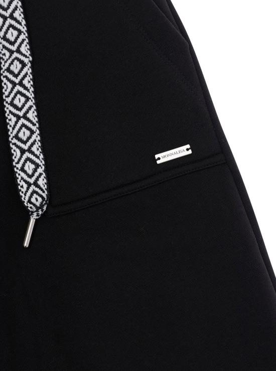 25FW 모나리자 숏팬츠 49F4016010 BLACK - MONNALISA