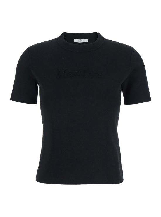 25FW 막스마라 폴로 티셔츠 2521366068600 BLACK