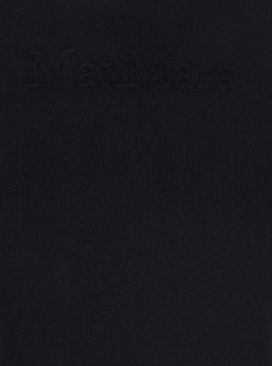 25FW 막스마라 폴로 티셔츠 2521366068600 BLACK - MAX MARA