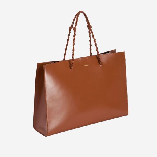 26SS 질샌더 토트백 J07WC0039 BROWN - JIL SANDER