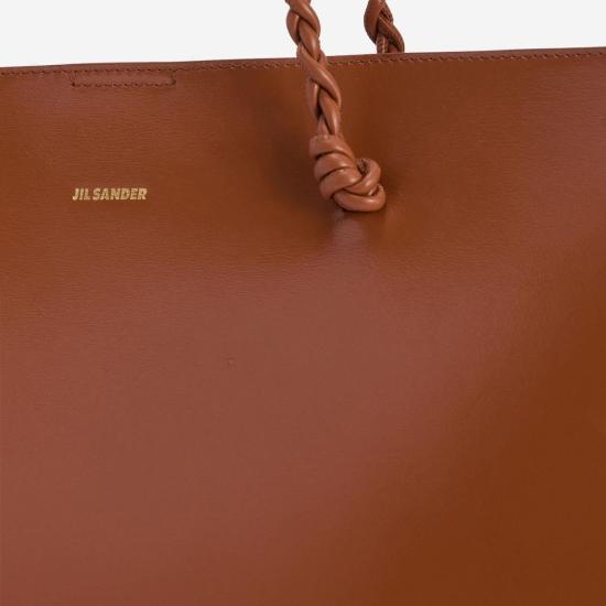26SS 질샌더 토트백 J07WC0039 BROWN