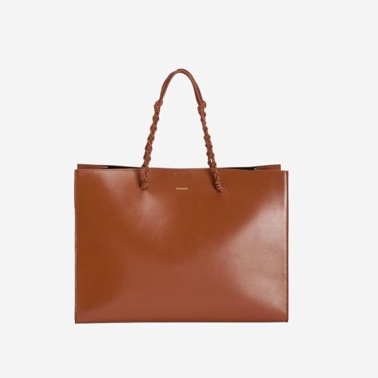 26SS 질샌더 토트백 J07WC0039 BROWN - JIL SANDER