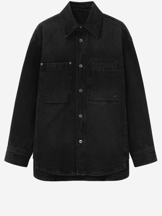 26SS 우영미 셔츠 W261SH27 BLACK - WOOYOUNGMI