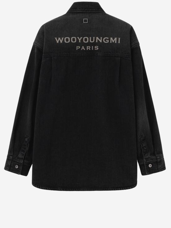 26SS 우영미 셔츠 W261SH27 BLACK