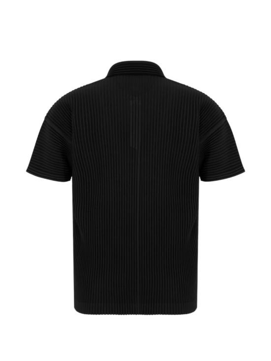 26FW 옴므 플리세 이세이 미야케 폴로 티셔츠 HP68JM53015 Black - HOMME PLISSE' ISSEY MIYAKE