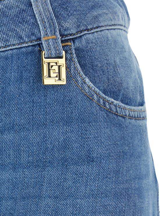26SS 엘리자베타프랜치 데님 팬츠 PJ21I61E2 BLUE - ELISABETTA FRANCHI