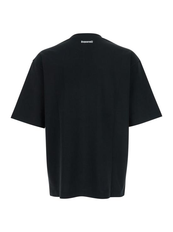 25FW 디스퀘어드2 탑 S74GD1479 BLACK - DSQUARED2