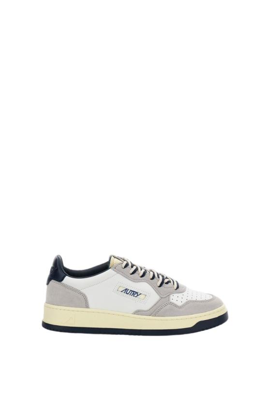 26FW 오트리 메달리스트 로우 스니커즈 AULMBW04 White