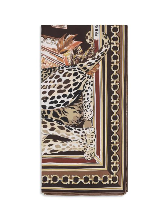  살바토레 페라가모 머플러/스카프 795095 BROWN - SALVATORE FERRAGAMO