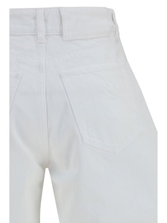 26FW 알라이아 데님 팬츠 AA9P1280D027D WHITE - ALAIA