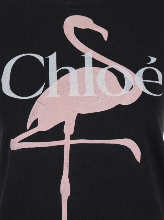 26SS 끌로에 폴로 티셔츠 CH26SJH08 BLACK - CHLOE