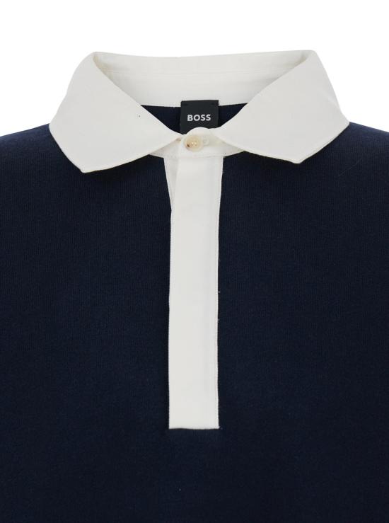26SS 휴고보스 탑 50555127 NAVY - HUGO BOSS