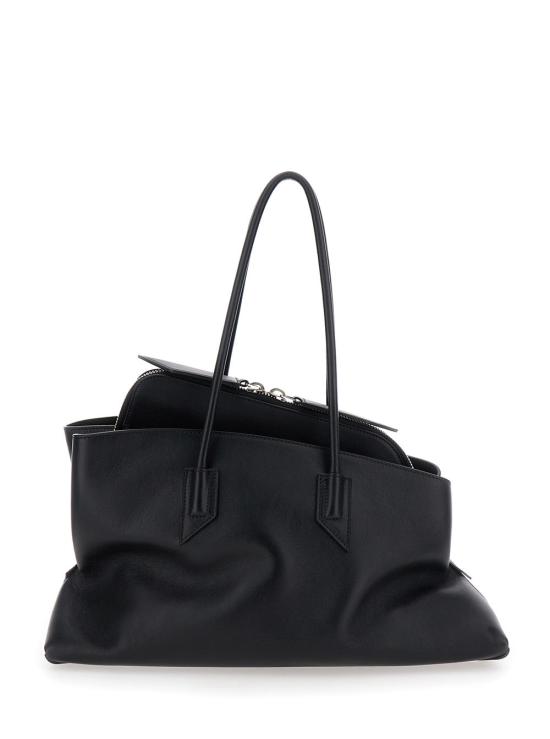 26SS 디 아티코 라 파세지아타 미디엄 탑 핸들 백 250WAH00054 BLACK