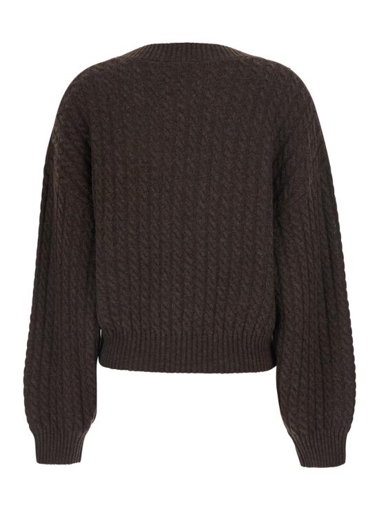 26FW 로테이트 바이 크리스텐슨 스웨터 1164342037 BROWN - ROTATE BY BIRGERCHRISTENSEN