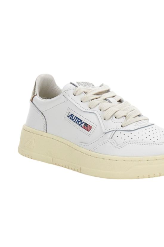 26FW 오트리 메달리스트 로우 레더 스니커즈 AULWLL06 White - AUTRY