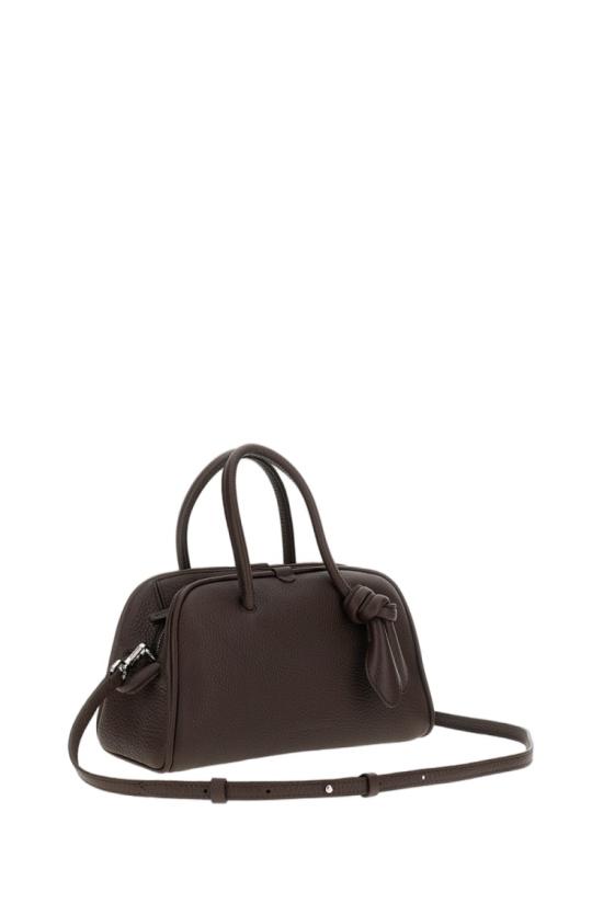 26FW 자크뮈스 TURISMO 투리스모 소프트 스몰 볼링 토트벡 BAW00416AC03A03880 Brown - JACQUEMUS