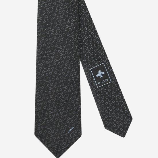 25FW 구찌 넥타이 848551 BLACK - GUCCI