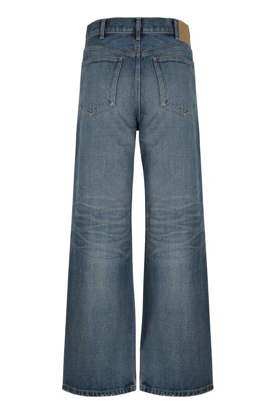 25FW 셀린느 스트레이트 팬츠 유니온 워시 RP055930F BLUE - CELINE