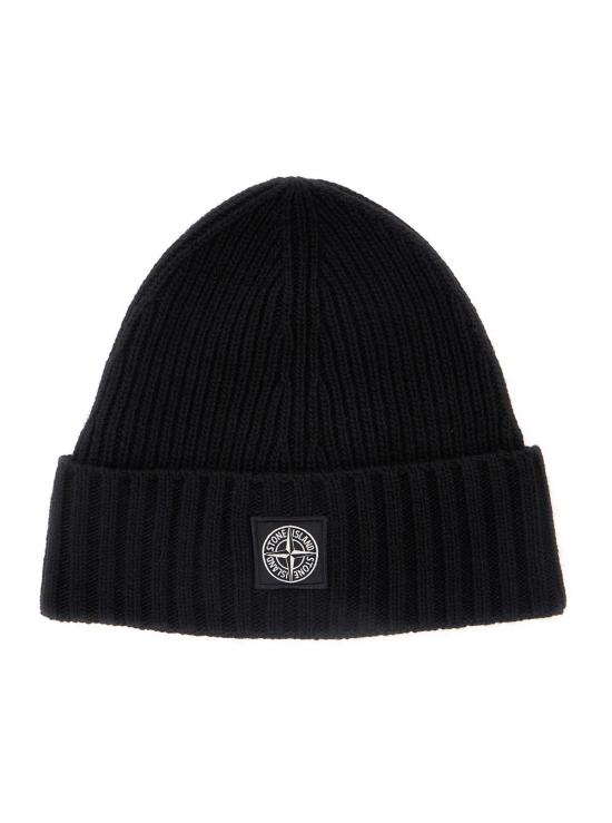 25FW 스톤 아일랜드 비니 K2S16N100003S00M3 BLACK