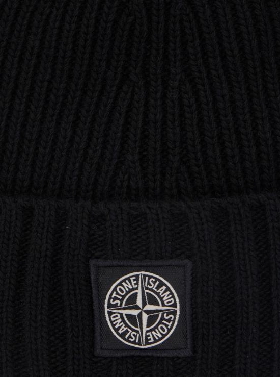 25FW 스톤 아일랜드 비니 K2S16N100003S00M3 BLACK - STONE ISLAND