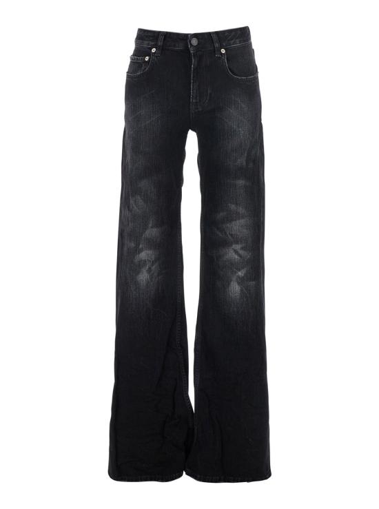 25FW 발렌시아가 와이드 레그 팬츠 852328 BLACK