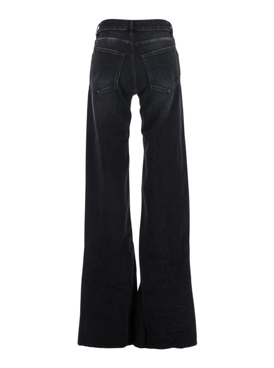 25FW 발렌시아가 와이드 레그 팬츠 852328 BLACK - BALENCIAGA