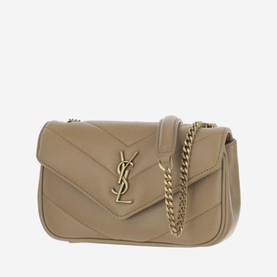25FW 생로랑 숄더백 801437 BEIGE - SAINT LAURENT