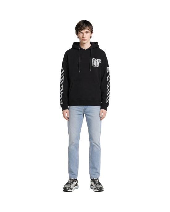 26FW 오프화이트 탑 OMBB085F26FLE00L00 BLACK - OFF WHITE