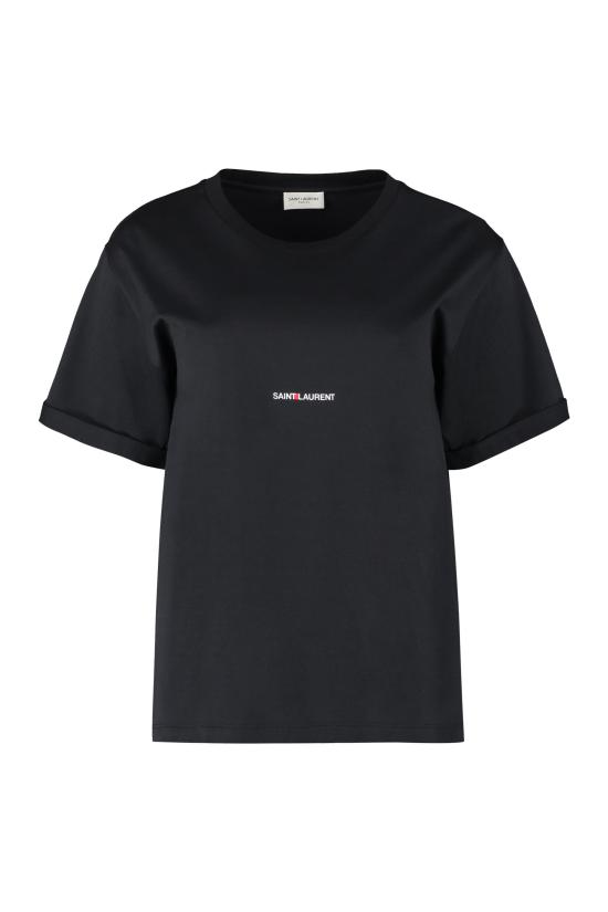  생로랑 폴로 티셔츠 460876 BLACK