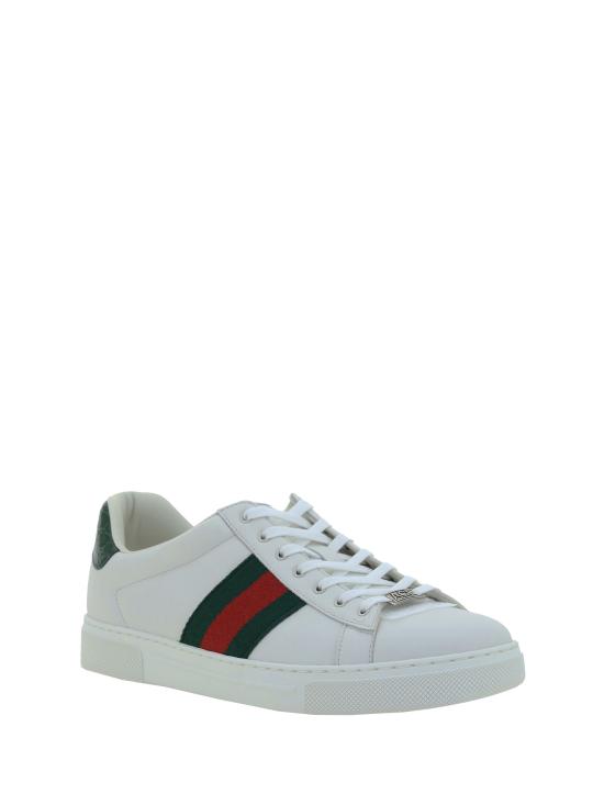 26SS 구찌 웹 스니커즈 757892AACAG WHITE - GUCCI