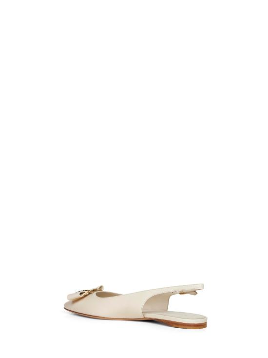 26SS 살바토레 페라가모 플랫 슈즈 01K914ZELMY790607 IVORY - SALVATORE FERRAGAMO