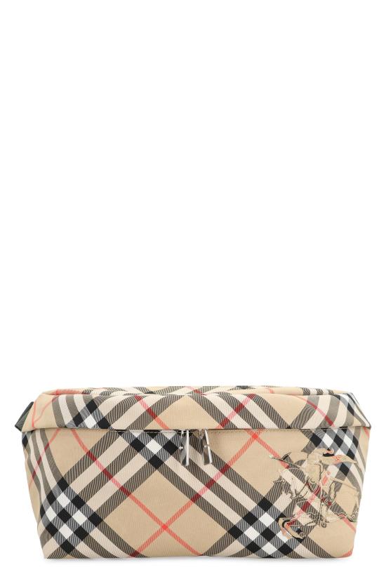  버버리 체크 벨트백 8091780 BLACK - BURBERRY