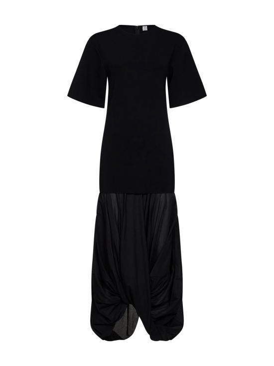 26FW 토템 원피스 253WRD0215YA0187 001 BLACK