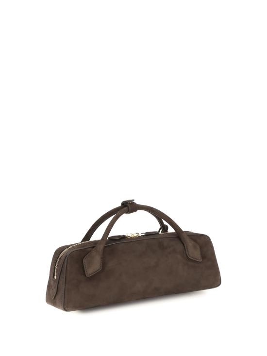 26FW 알라이아 르 테켈 스웨이드 고트스킨 클러치 AA1S06026CA328 BROWN - ALAIA