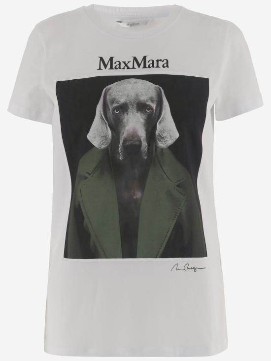 26FW 막스마라 폴로 티셔츠 MXMCALCA WHITE - MAX MARA