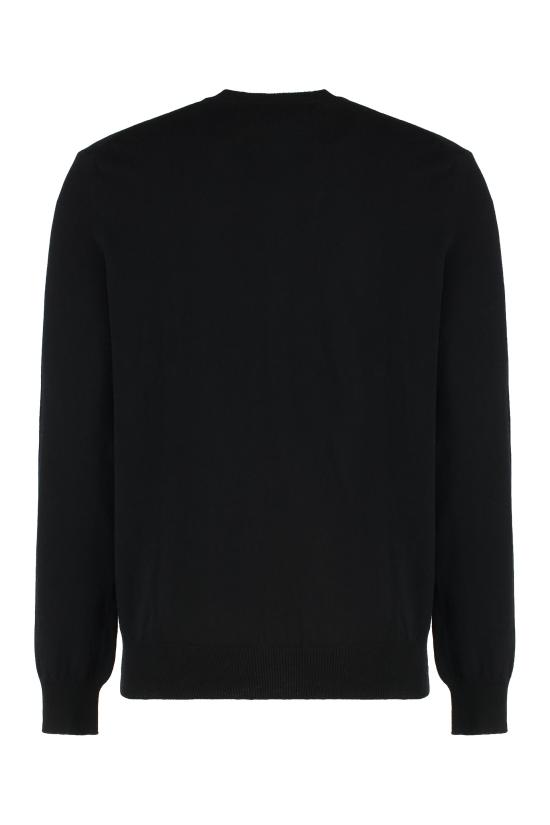  꼼데가르송 플레이 골드 하트 니트 가디건 AX N049 051 BLACK - COMME DES GARCONS