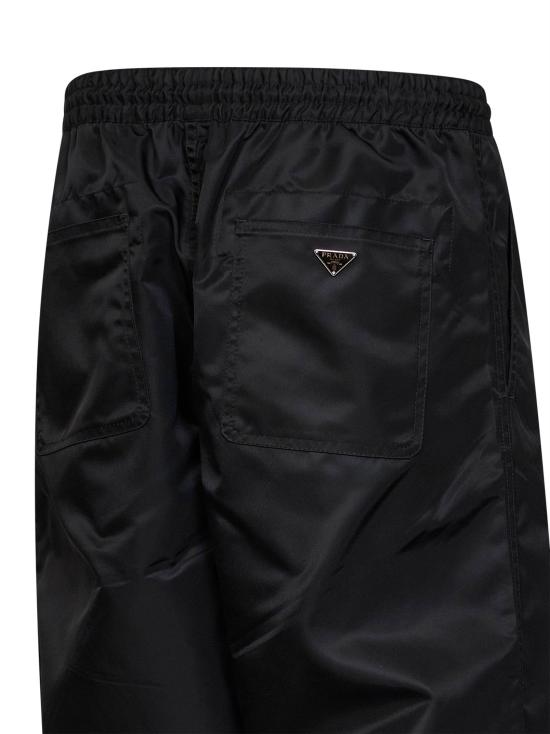 26FW 프라다 코튼 팬츠 SPH497UMO19WZF0002 BLACK - PRADA