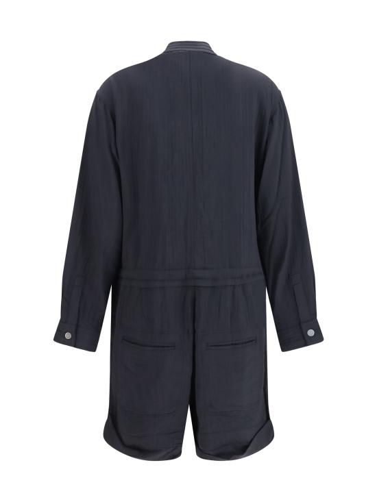 26SS 이자벨마랑에뚜왈 베티나라이트웨이트 텍스쳐드 코튼 플레이수트 CB0101FAD1G02E BLACK - ISABEL MARANT ETOILE