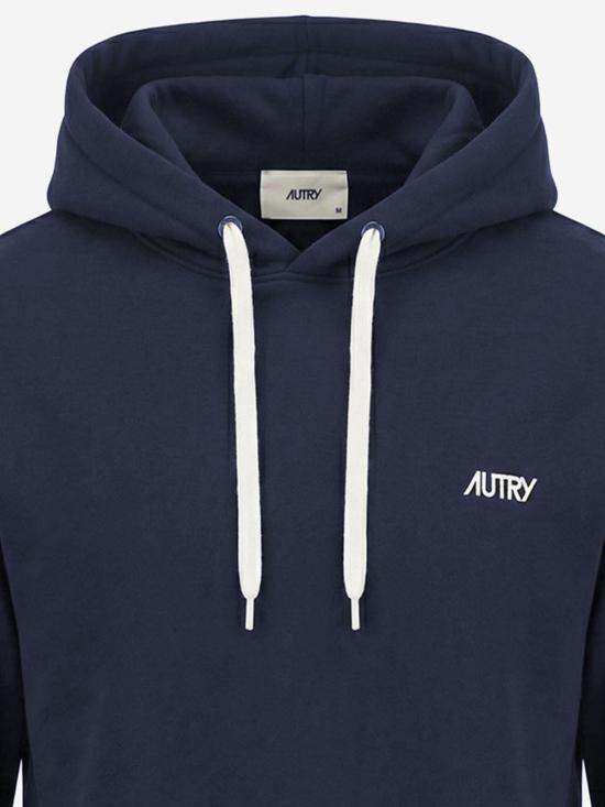 26FW 오트리 로고 후드 티셔츠 HOPM002B NAVY - AUTRY
