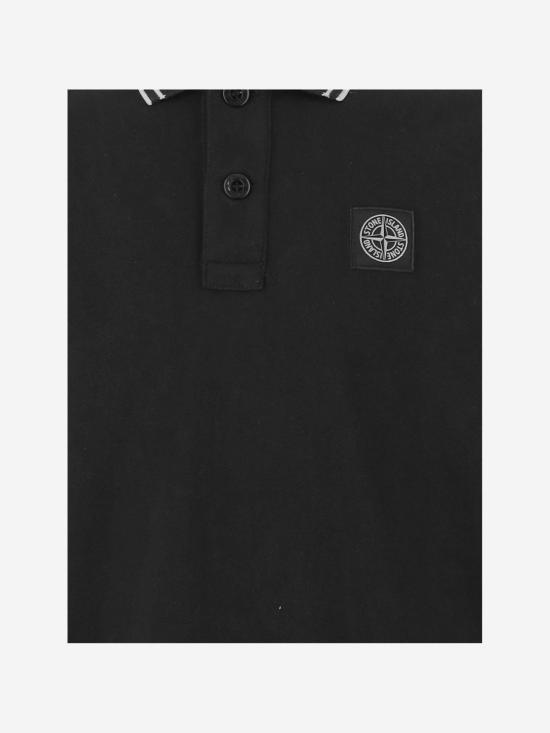 25FW 스톤 아일랜드 탑 2200002 BLACK