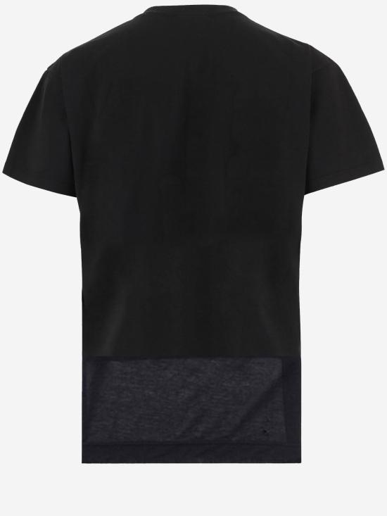 26SS 발렌시아가 폴로 티셔츠 871744 BLACK
