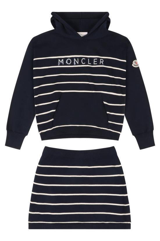  몽클레어 후드 티셔츠 I19549E00001 NAVY