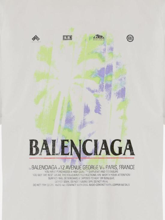 26FW 발렌시아가 폴로 티셔츠 A00497 WHITE - BALENCIAGA