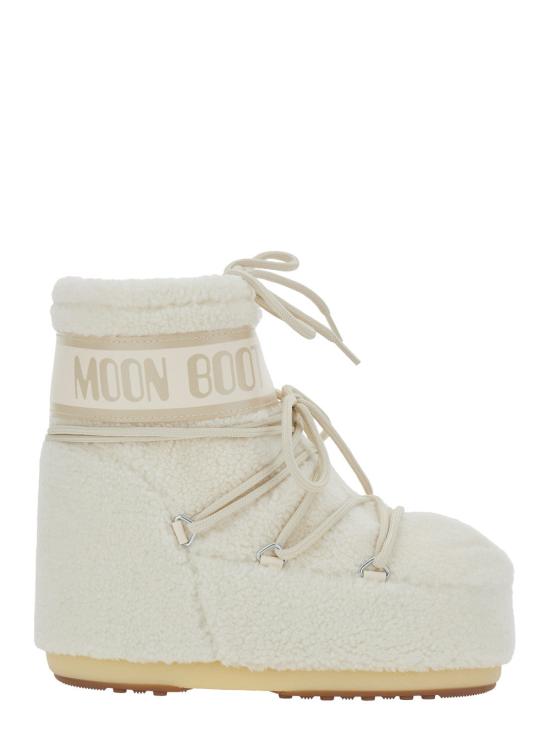26FW 문부츠 아이콘 나일론 로우 부츠 80D1409700 WHITE