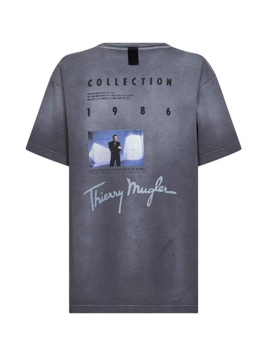 26FW 뮈글러 폴로 티셔츠 TS01286032 7002 GRAY - MUGLER