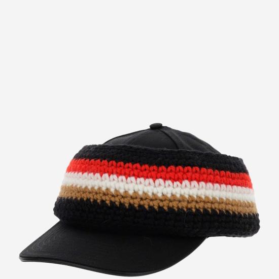  버버리 볼캡 8052498 BLACK - BURBERRY