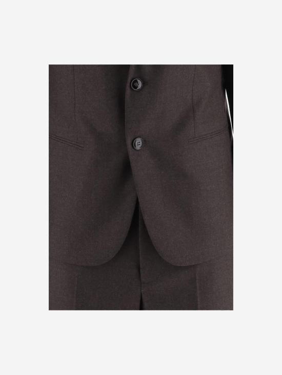 26FW 조르지오 아르마니 수트 팬츠 GM004604 BROWN - GIORGIO ARMANI